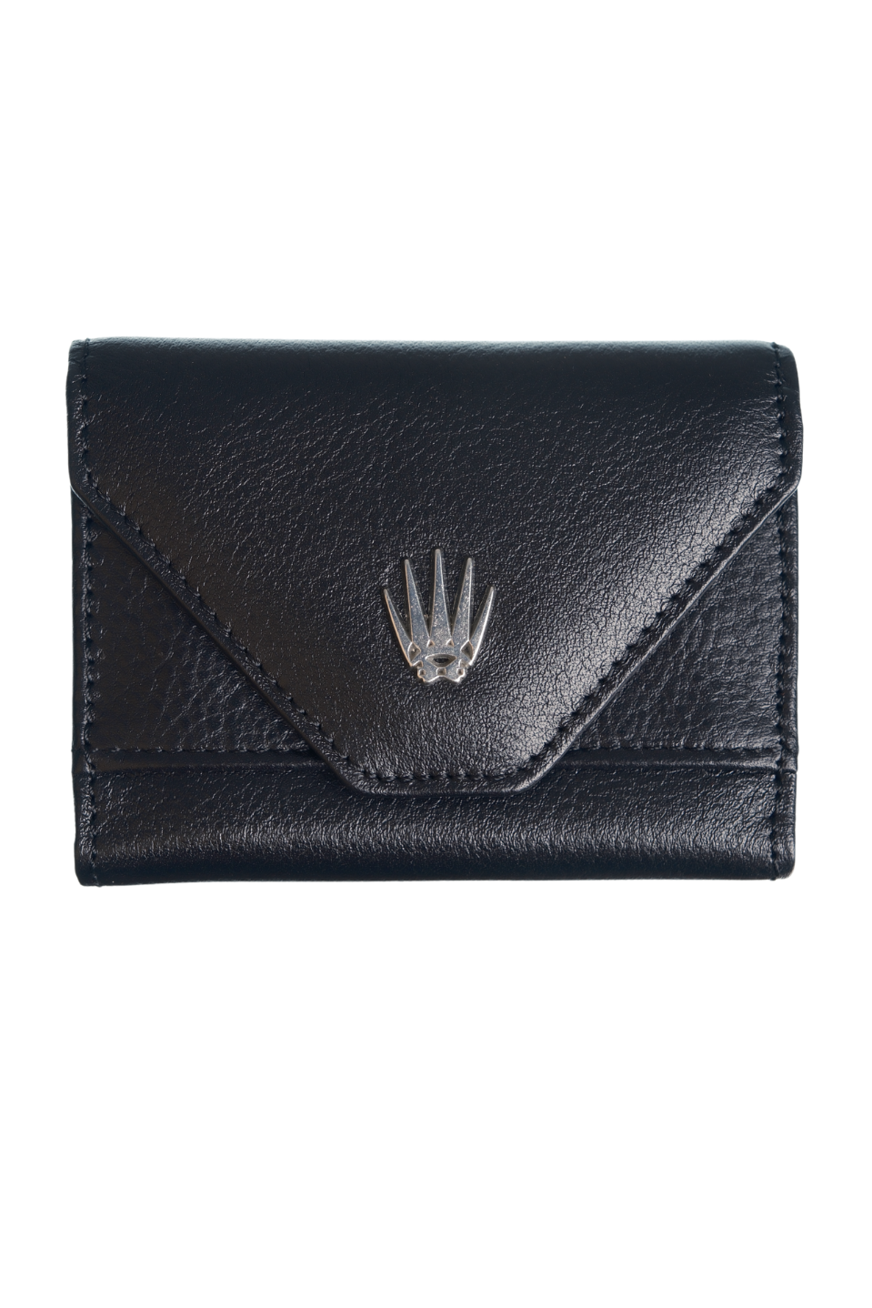 AKORDE SİYAH HAKİKİ DERİ KARTLIK 