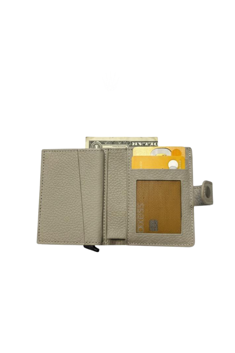 Botta Kızaklı Vizon Hakiki Deri Cüzdan Kartlık