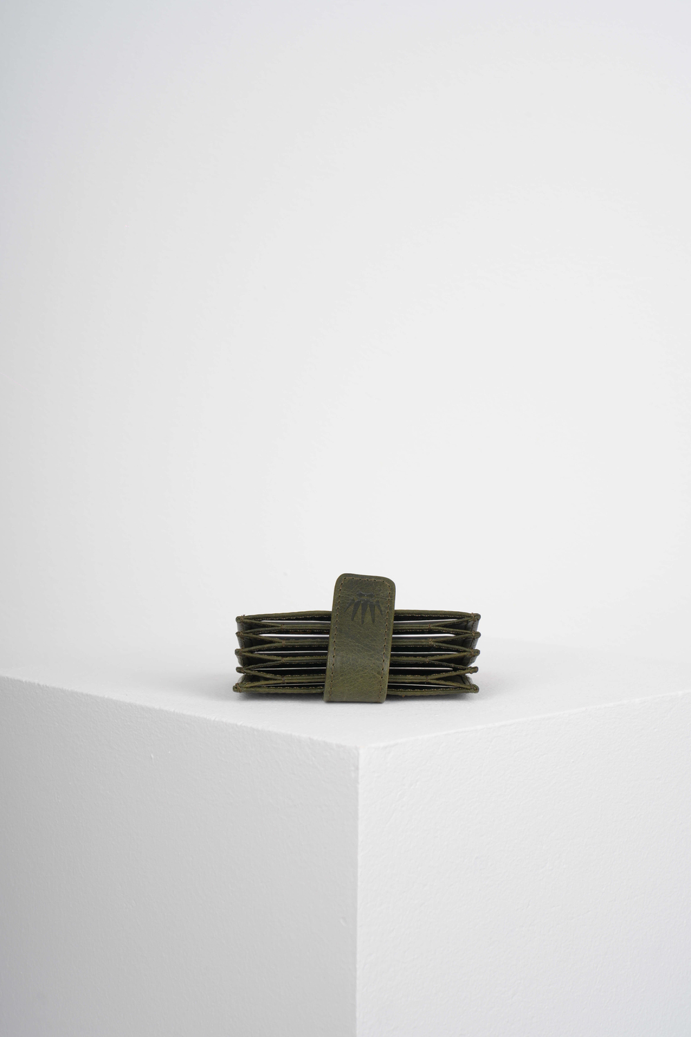 NORWICH CRAZY GREEN CARD HOLDER