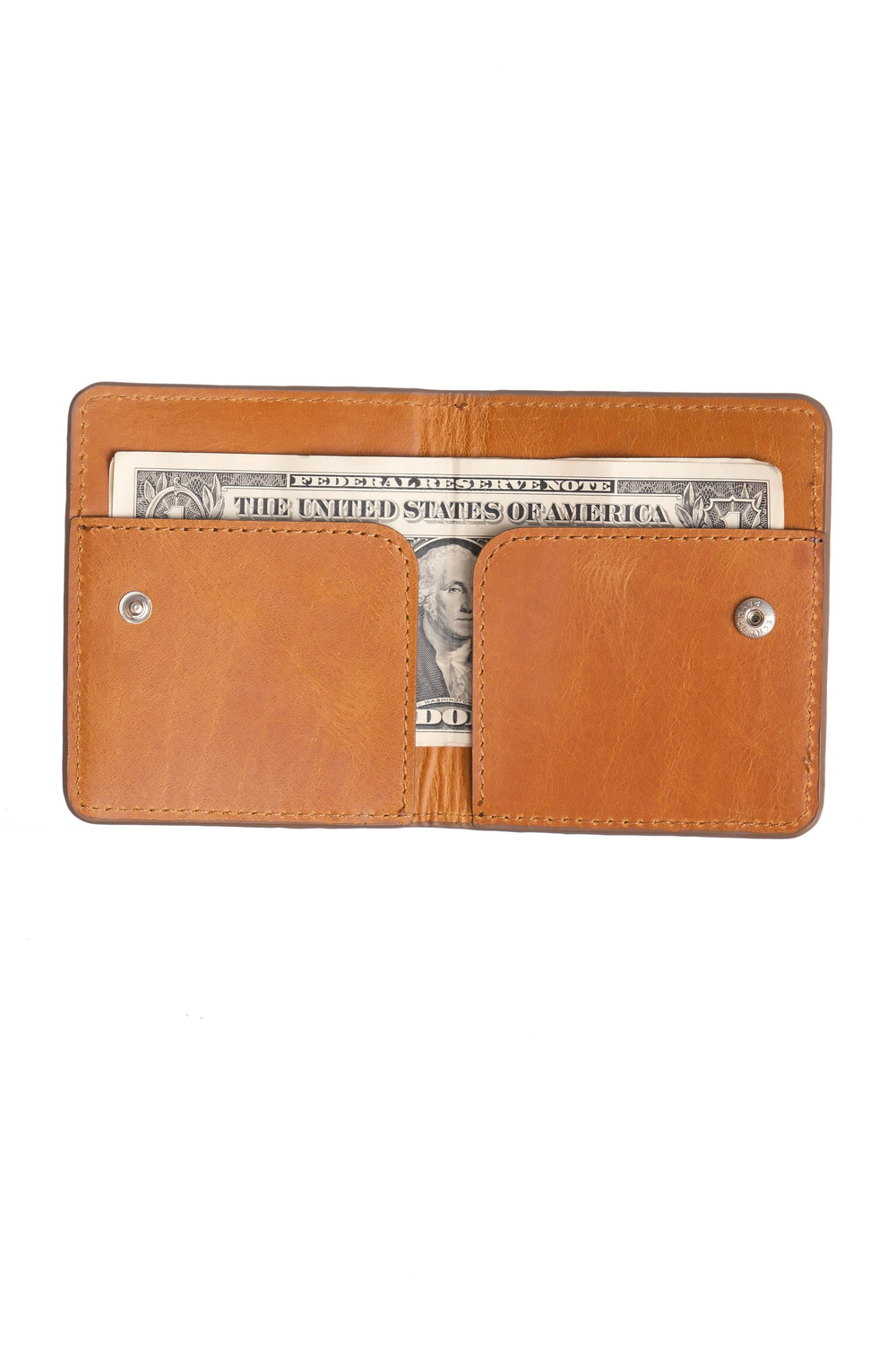 PAIR TIGUAN TAN SLIM GENUINE LEATHER WALLET