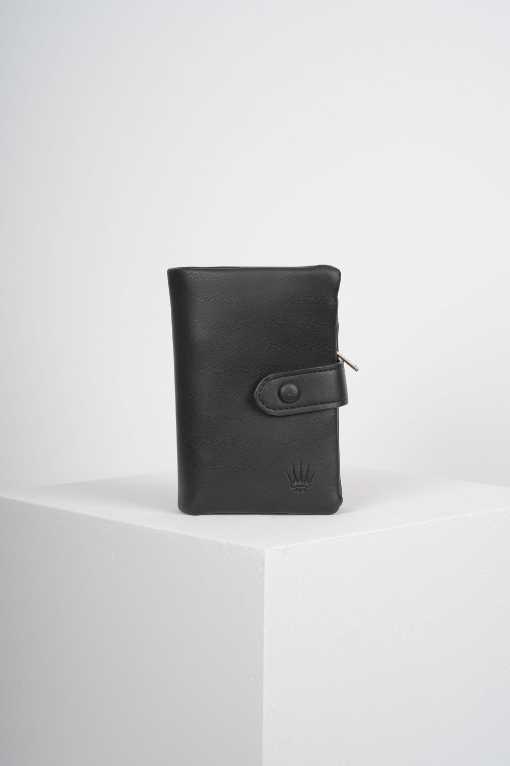 RODICA  BLACK VEGAN LEATHER WALLET CARD HOLDER