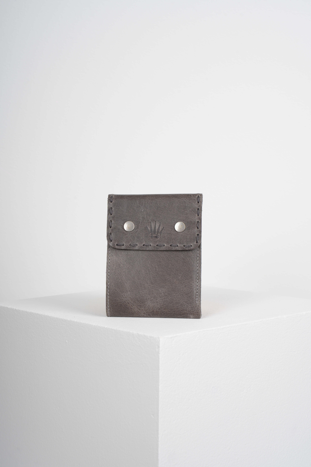 TOLEDO CRAZY GREY GENUINE LEATHER WALLET