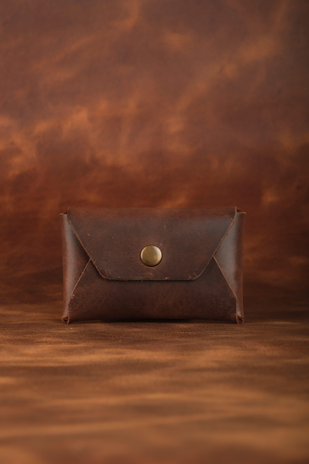 VERMONT BROWN GENUINE LEATHER WALLET
