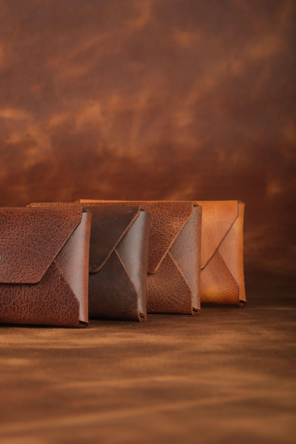 VERMONT BROWN GENUINE LEATHER WALLET