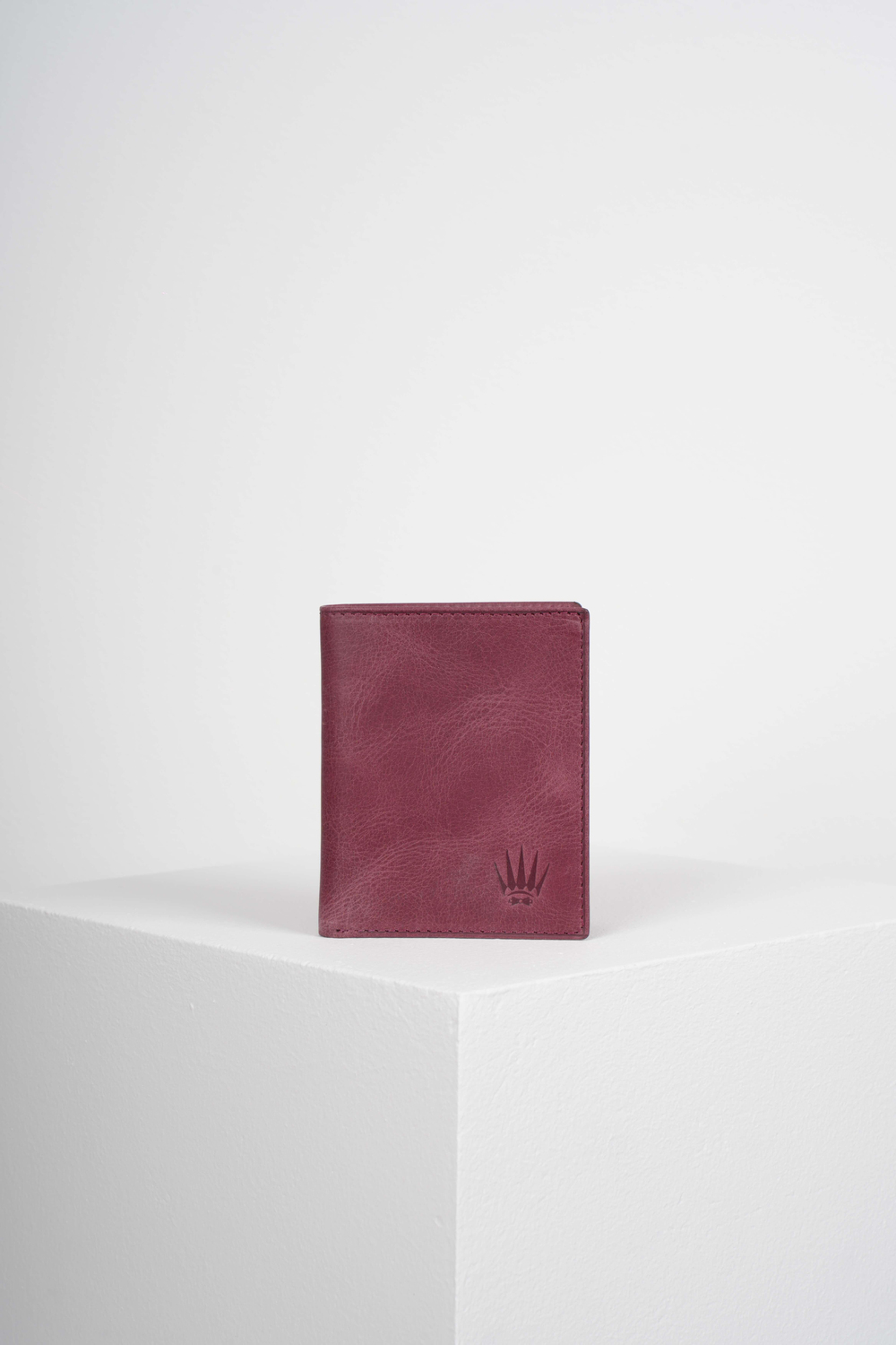 WOOD CRAZY BURGUNDY GENUINE LEATHER WALLET