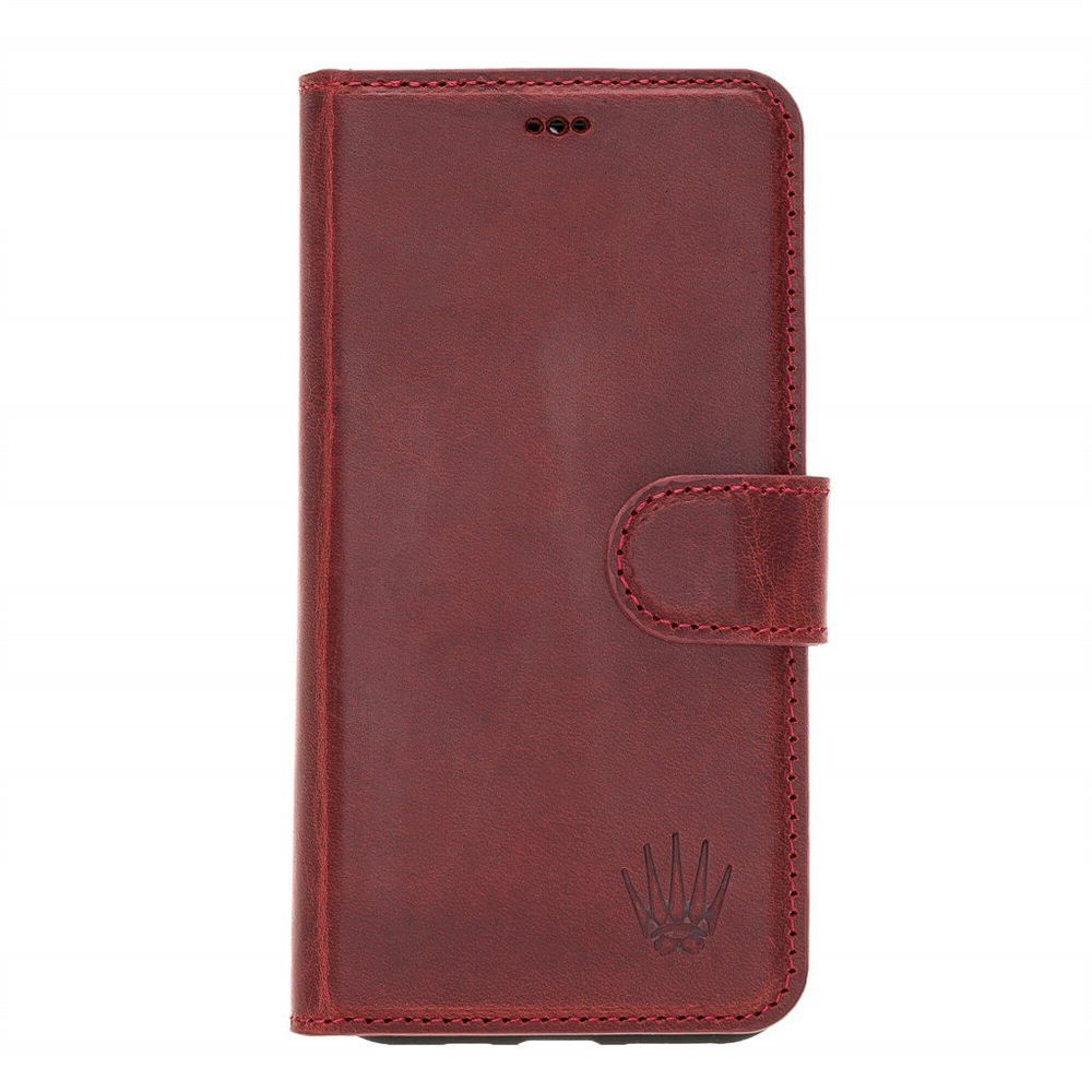 MAGIC WALLET IPHONE 11 PRO BORDO CUZDAN + KILIF