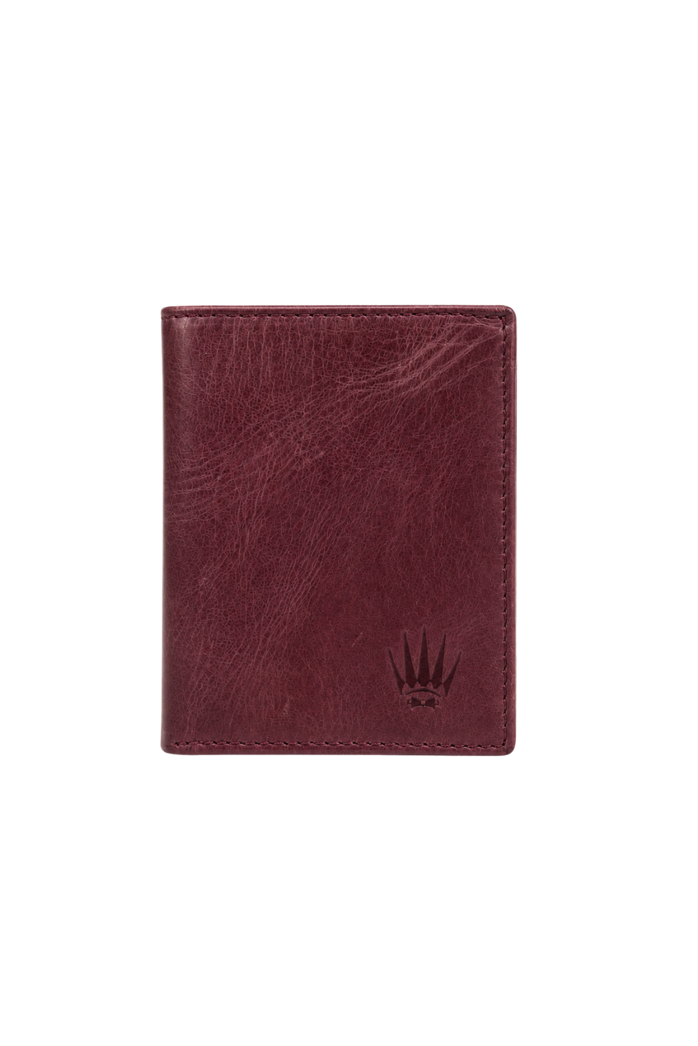 %100 Hakiki Deri Crazy Bordo Cüzdan 6 Kart Bölmeli Hafif ve Minimalist Tasarım Wood