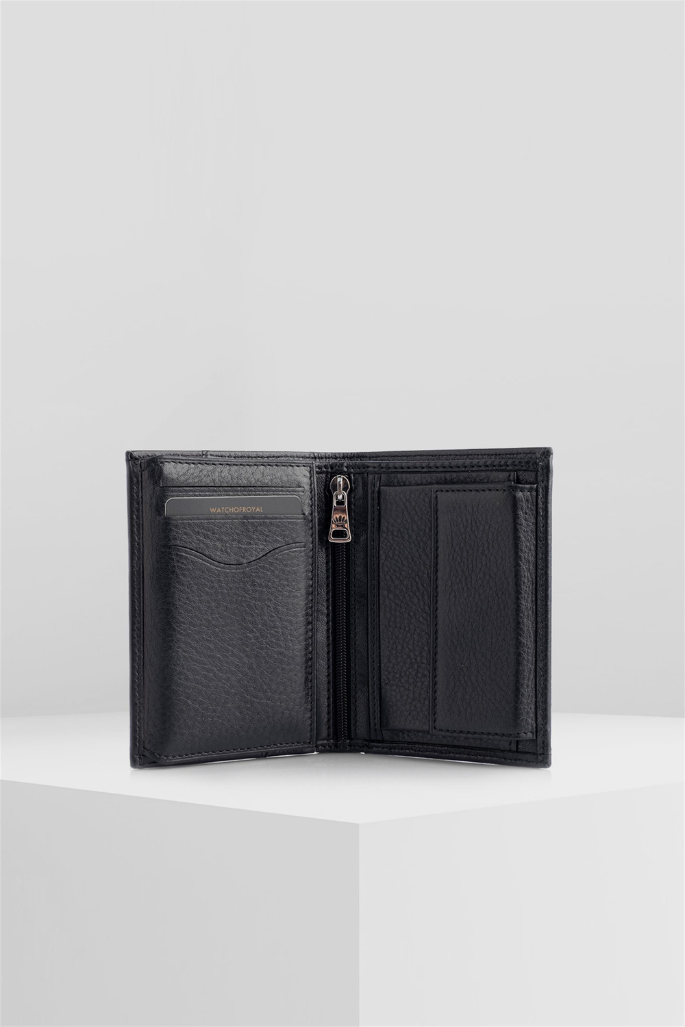 JORGE BLACK GENUINE LEATHER WALLET