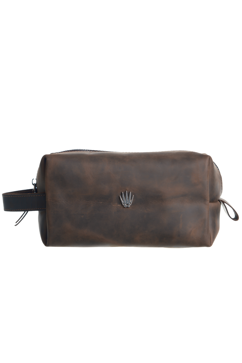 VEREV CRAZY BROWN GENUINE LEATHER HAND BAG