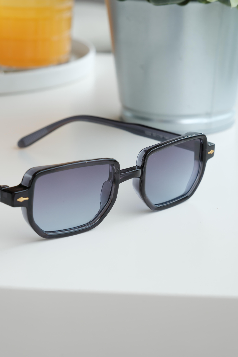 Royal Eyewear Re1022 Mat Gri Güneş Gözlüğü 