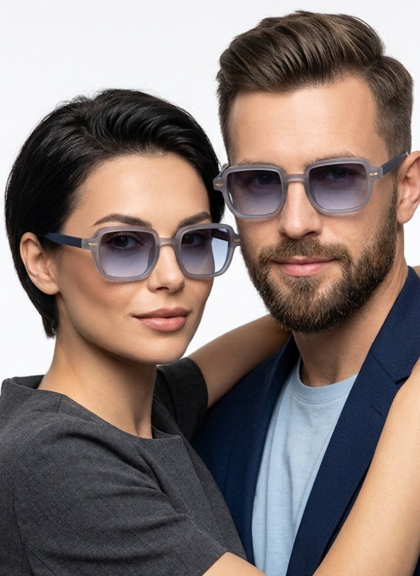 Royal Eyewear Re1022 Mat Gri Güneş Gözlüğü 