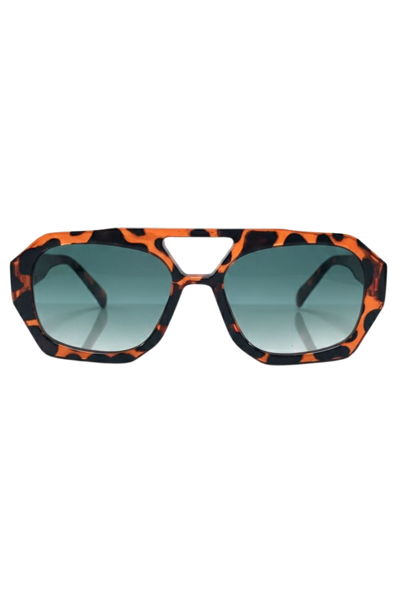 Royal Eyewear Re2707 leopar yeşil Güneş Gözlüğü 