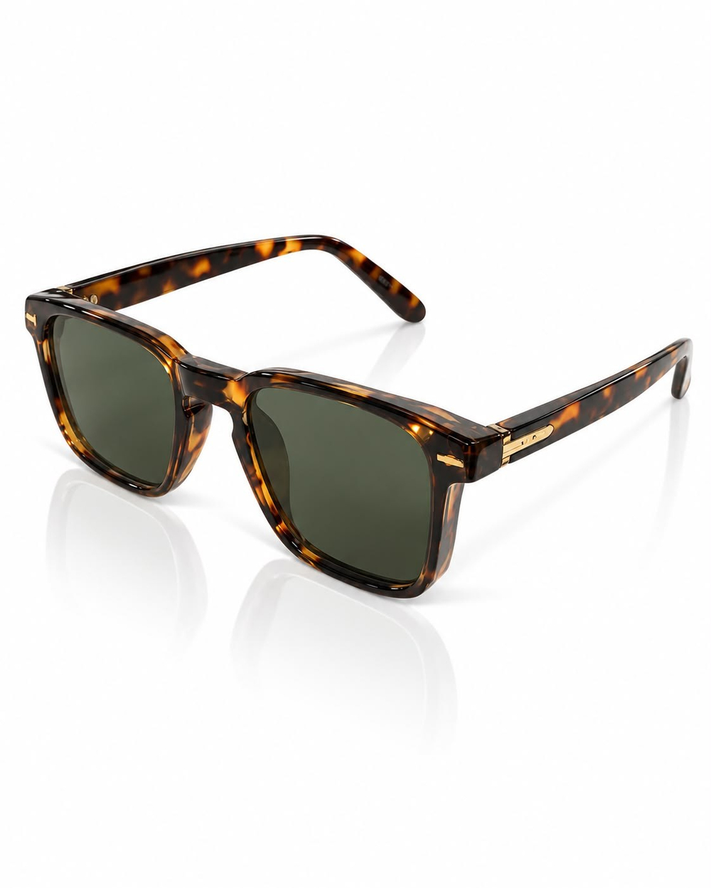 Royal Eyewear Re981 Yeşil leopar Güneş Gözlüğü 