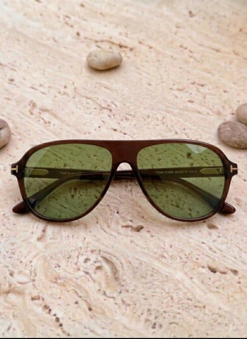 Royal Eyewear RE1048 Kahverengi-Yeşil  Güneş Gözlüğü