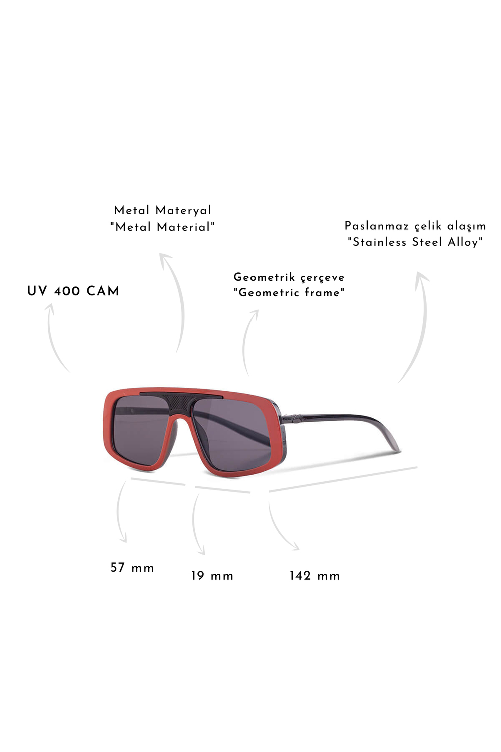 ROYAL EYEWEAR RE8763 BROWN UNISEX 