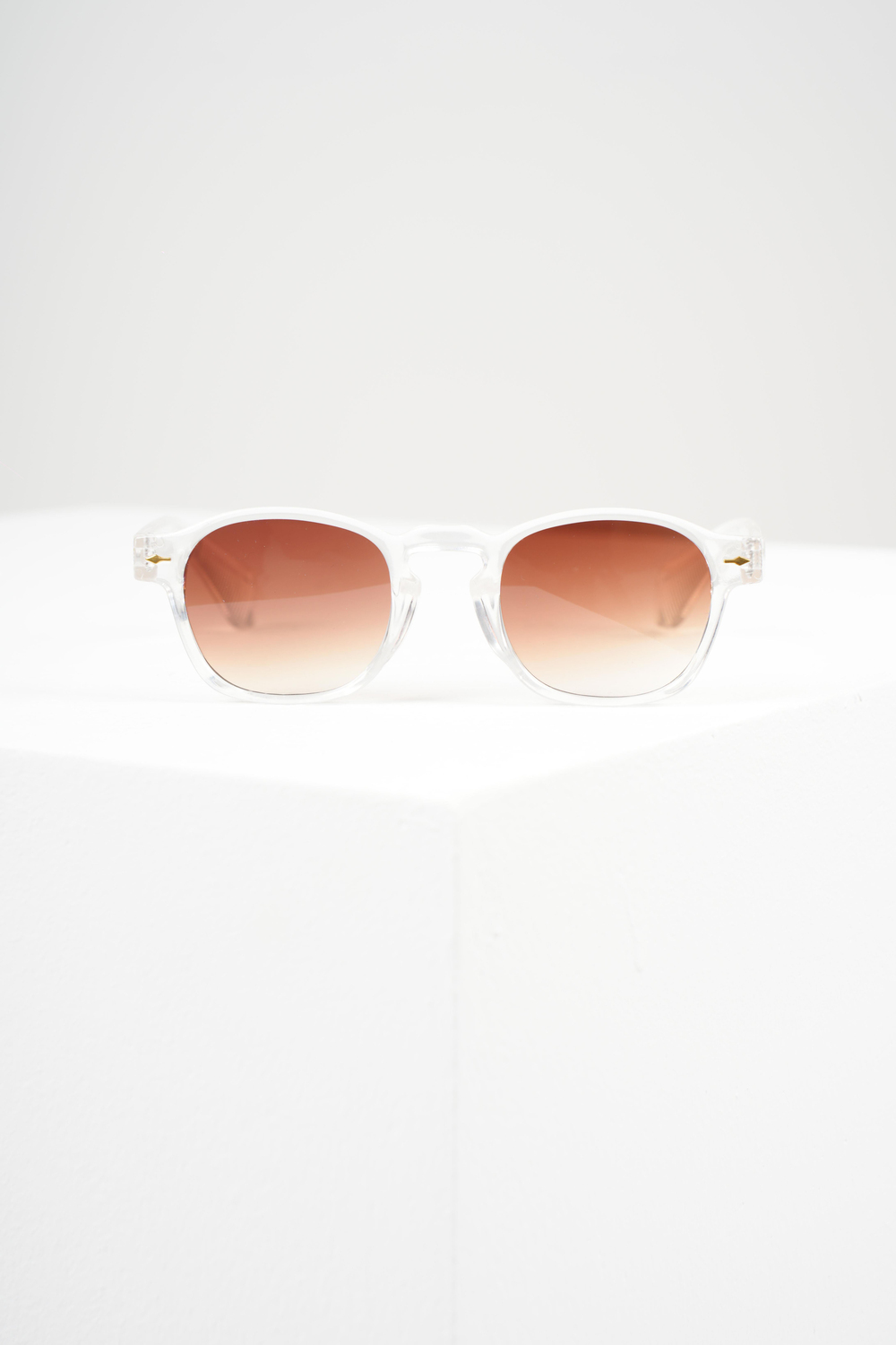 ROYAL EYEWEAR RE982 TRANSPARAN KAHVERENGİ GÜNEŞ GÖZLÜĞÜ