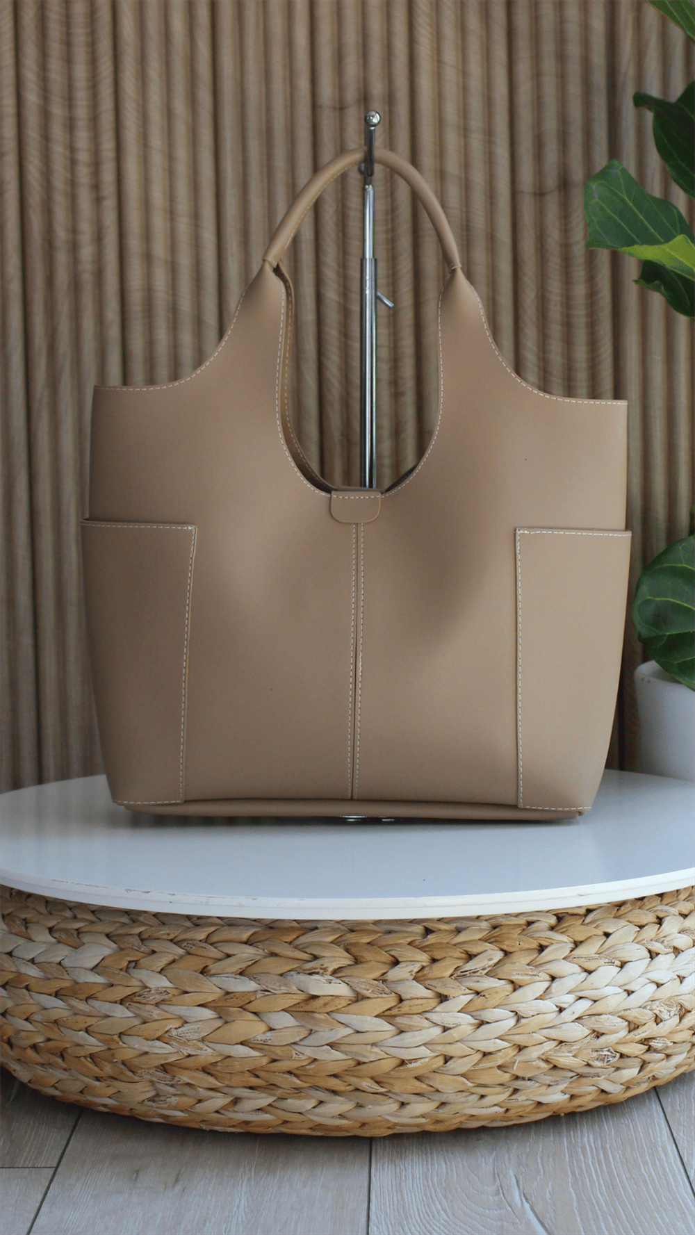 Kadın Vizon Cüzdanlı Ve Yavrulu Omuz Çantası CARLA