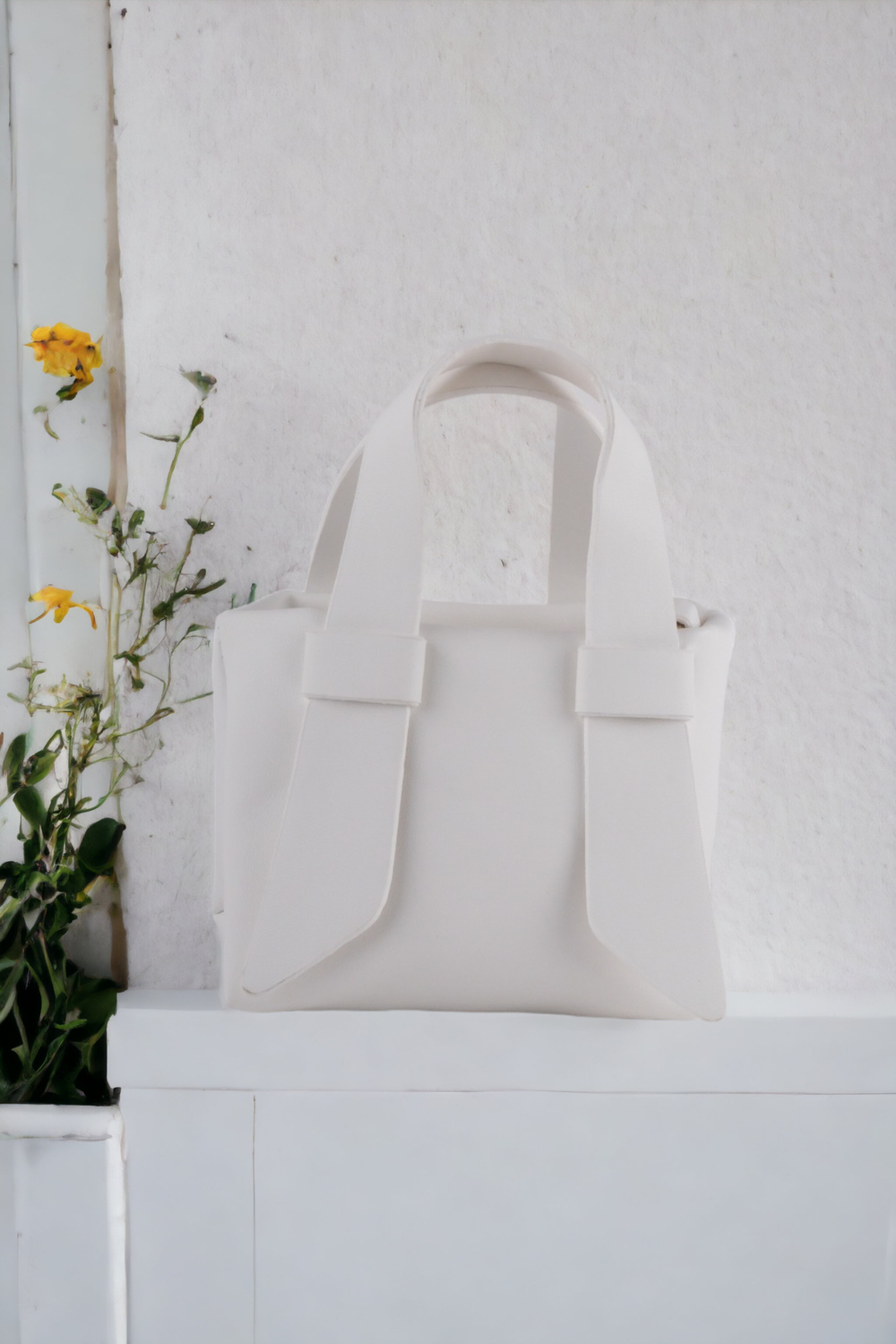 WOMAN SHOULDER BAG WHITE LA GARDE