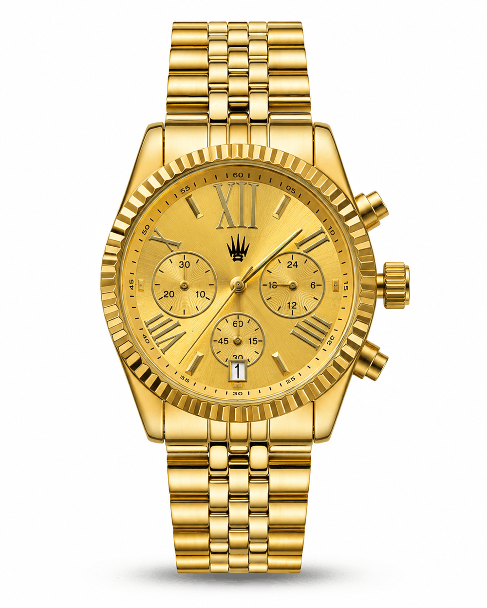 Aurum Gold Yellow Kadın Çelik Kol Saati   
