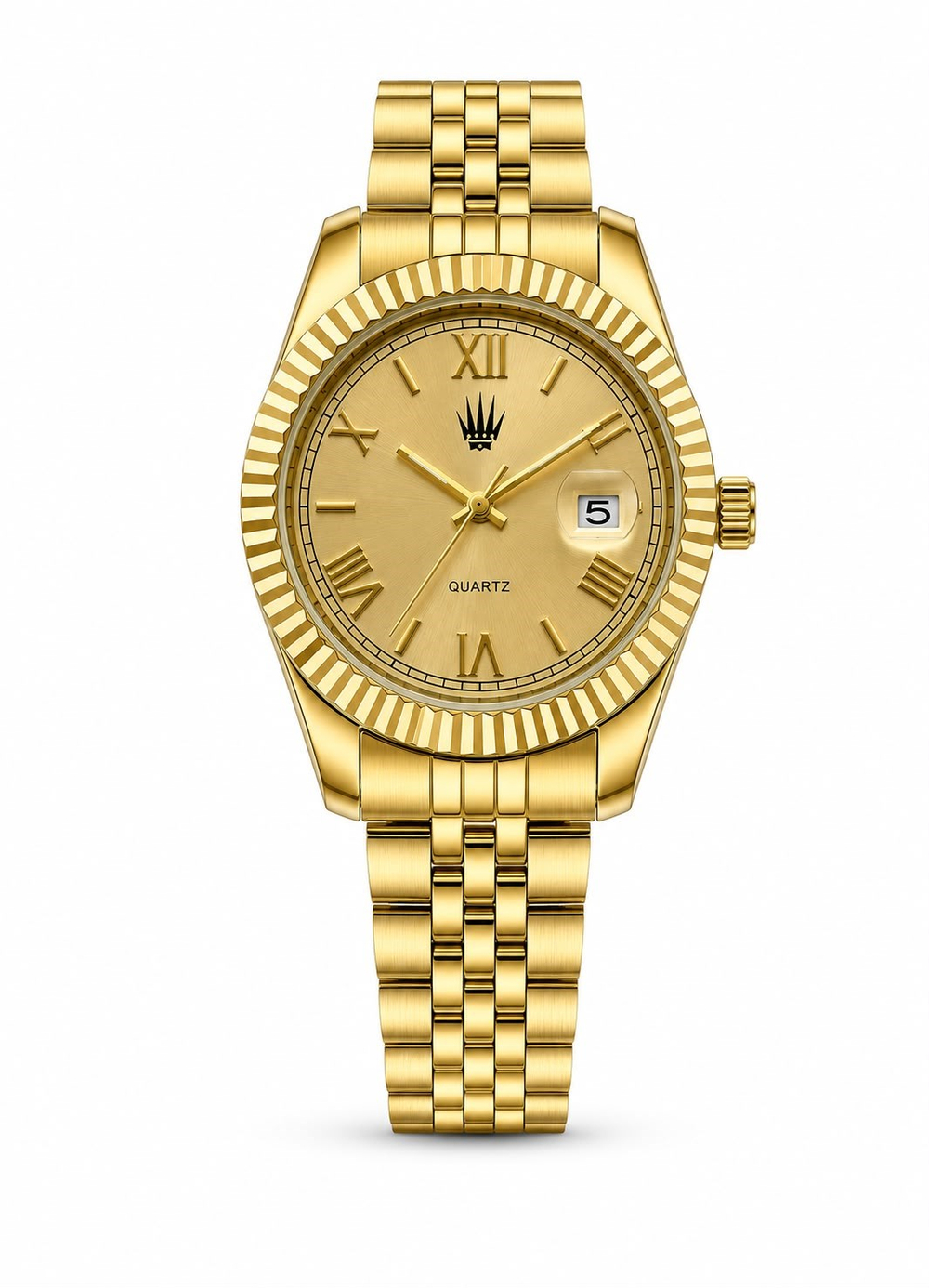Calvior Gold Yellow Çelik Kol SaatiKol SaatiWATCHOFROYALCalviorCalvior Gold Yellow Çelik Kol Saati