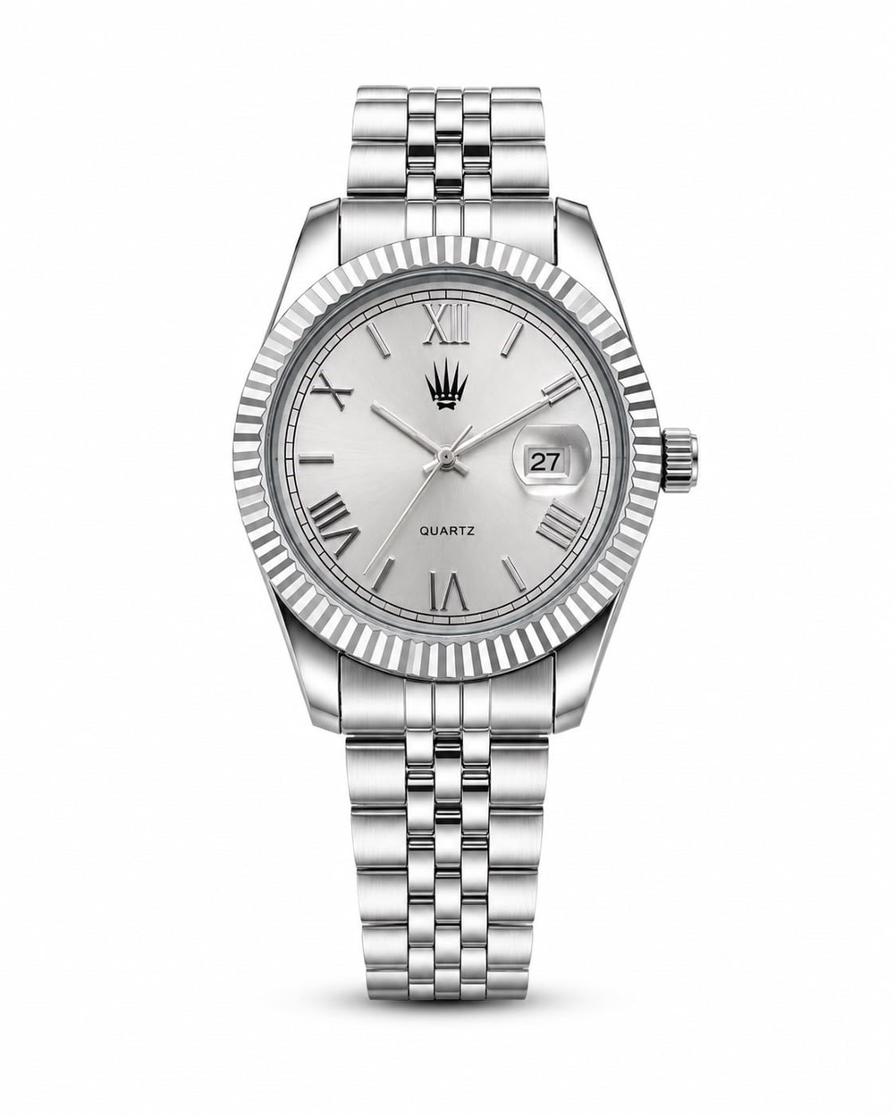Calvior Silver Metalik Çelik Kol SaatiKol SaatiWATCHOFROYALCalviorCalvior Silver Metalik Çelik Kol Saati
