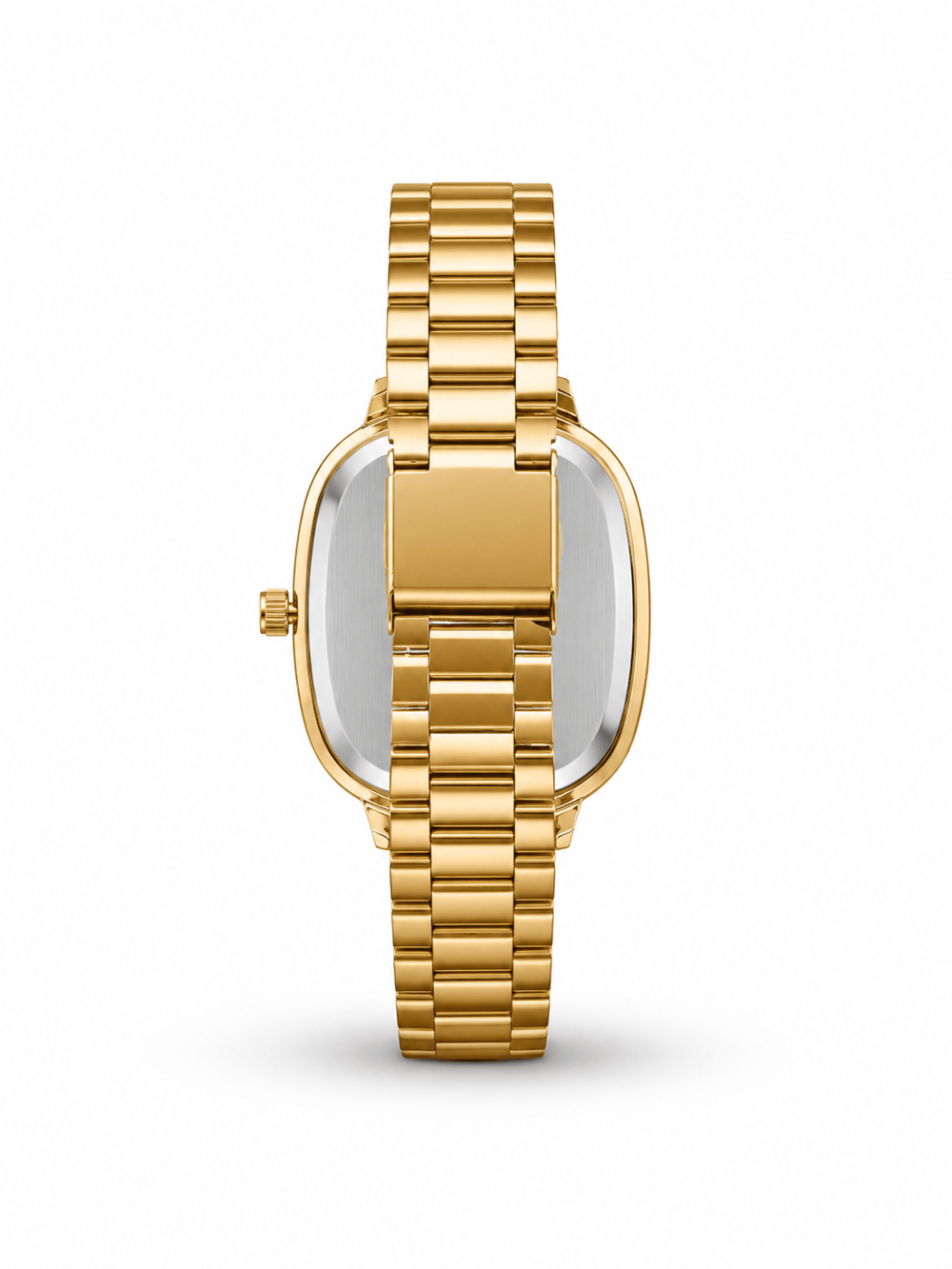 Çift Saati Classic Time Gold Metalik Kol Saati