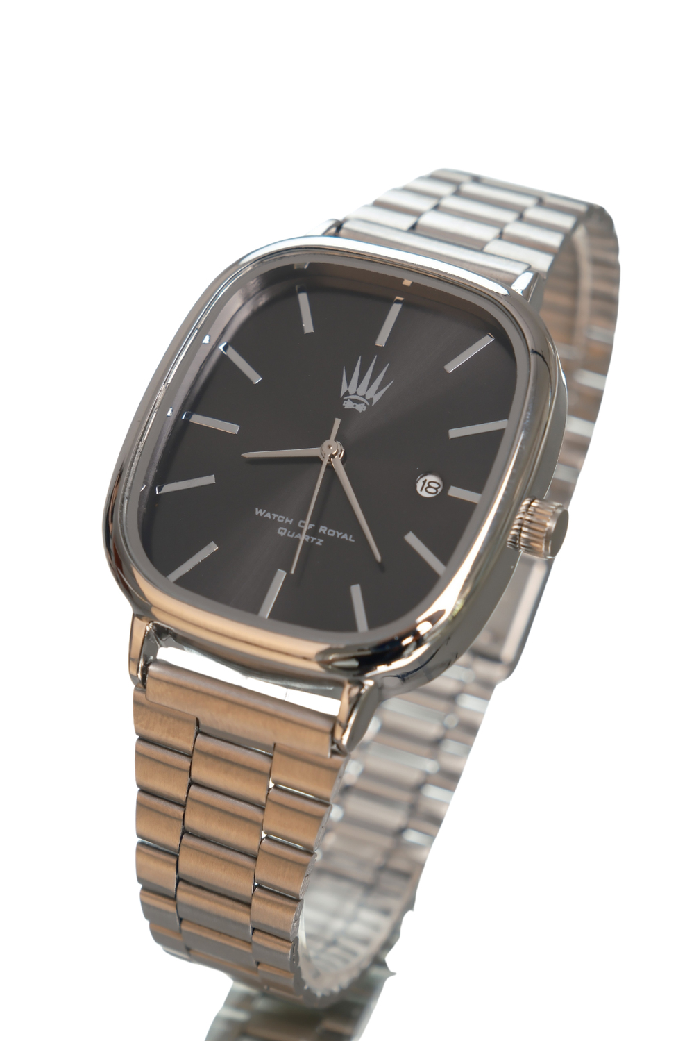 Classic Time Silver Black Kol Saati
