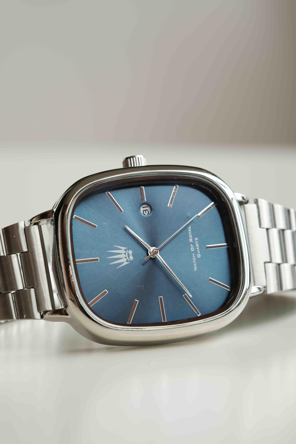 Classic Time Silver Lacivert Kol Saati