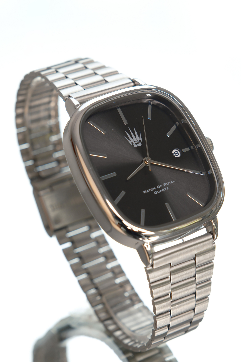 Classic Time Silver Black Kol Saati