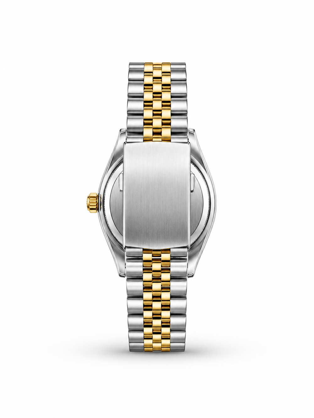 Crest Line Silver Gold Blue Kol Saati