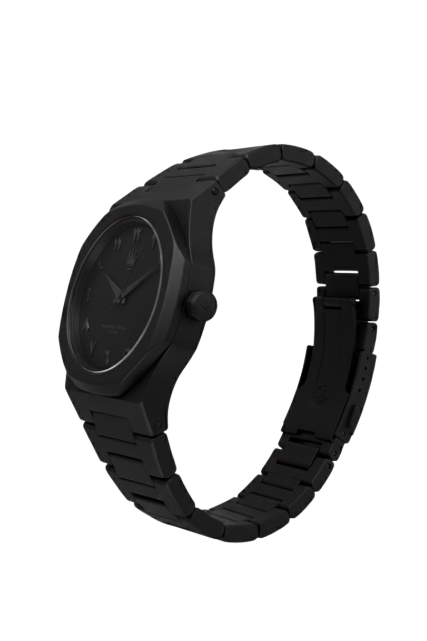 Feather The Arabic Dial Polycarbon Black Kol Saati