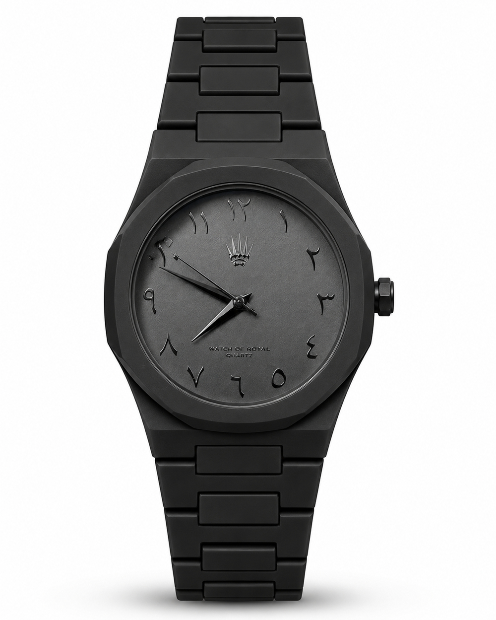 Feather The Arabic Dial Polycarbon Black Kol Saati