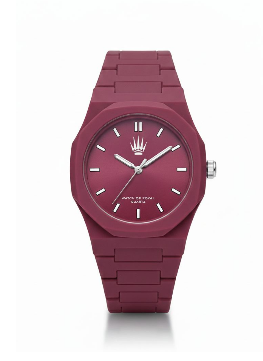 Feather Polycarbon Bordo Kol Saati