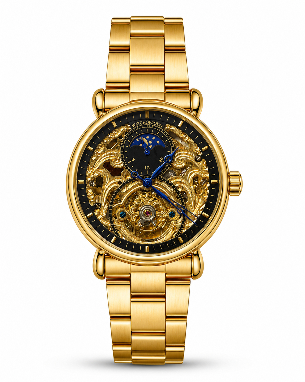 GENEVE TOURBILLON GOLD WATCH