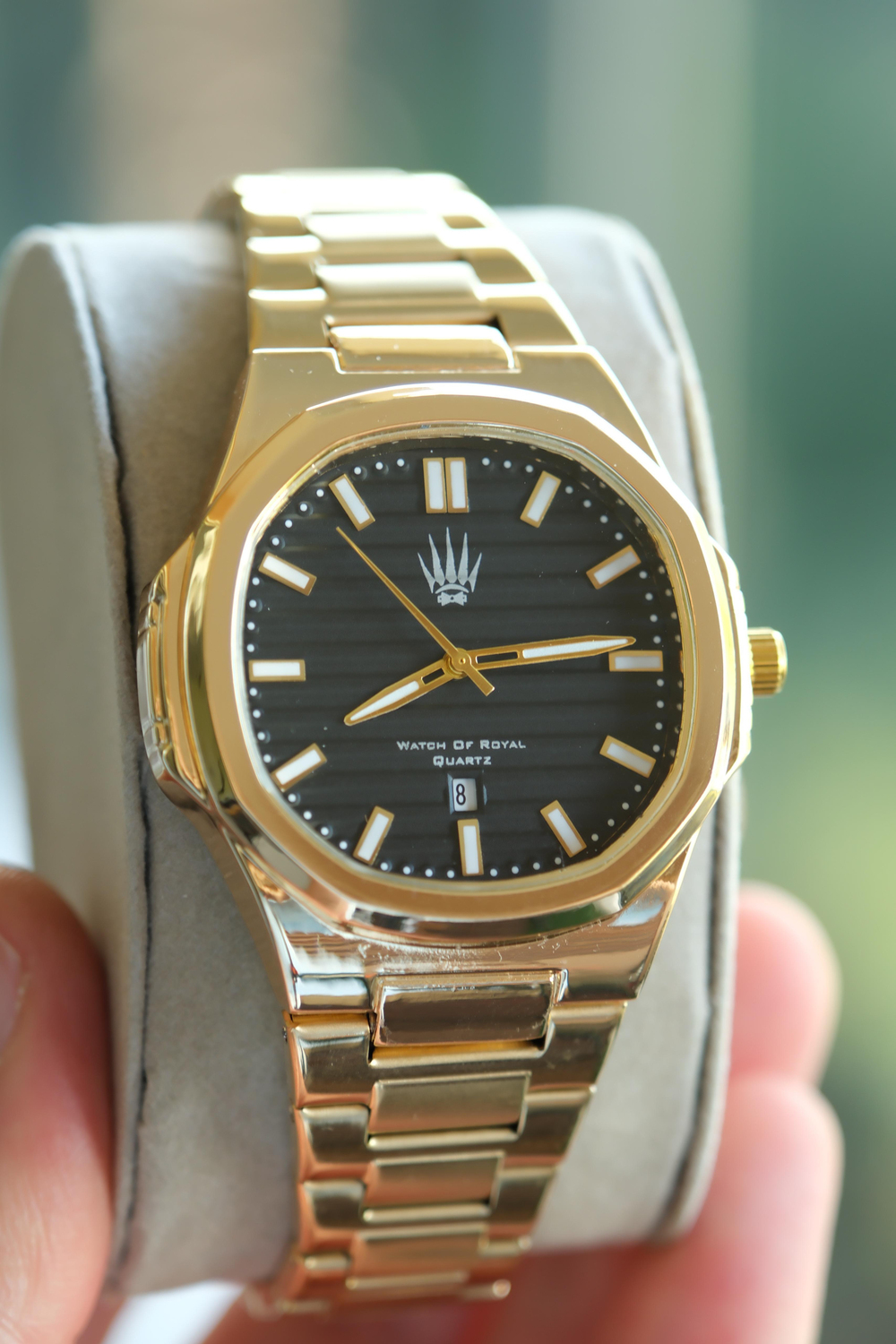 Novatick Gold Siyah Kol Saati