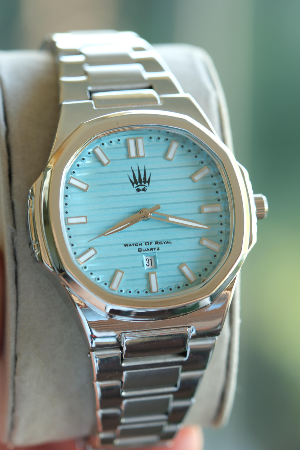 Novatick Silver Turkuaz Kol Saati