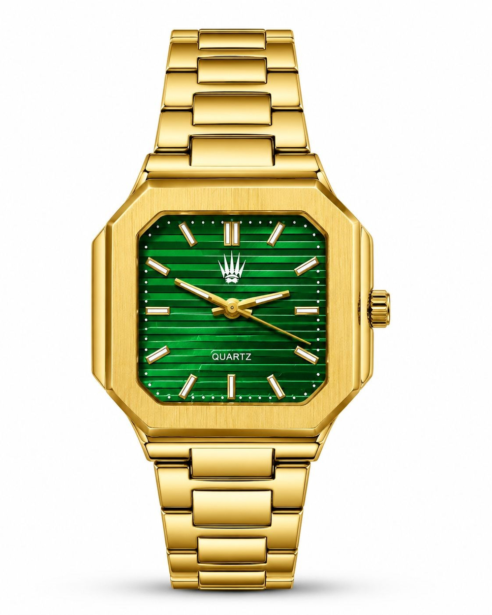 Kratos Gold Green Çelik Kol SaatiKol SaatiWATCHOFROYALKratosKratos Gold Green Çelik Kol Saati
