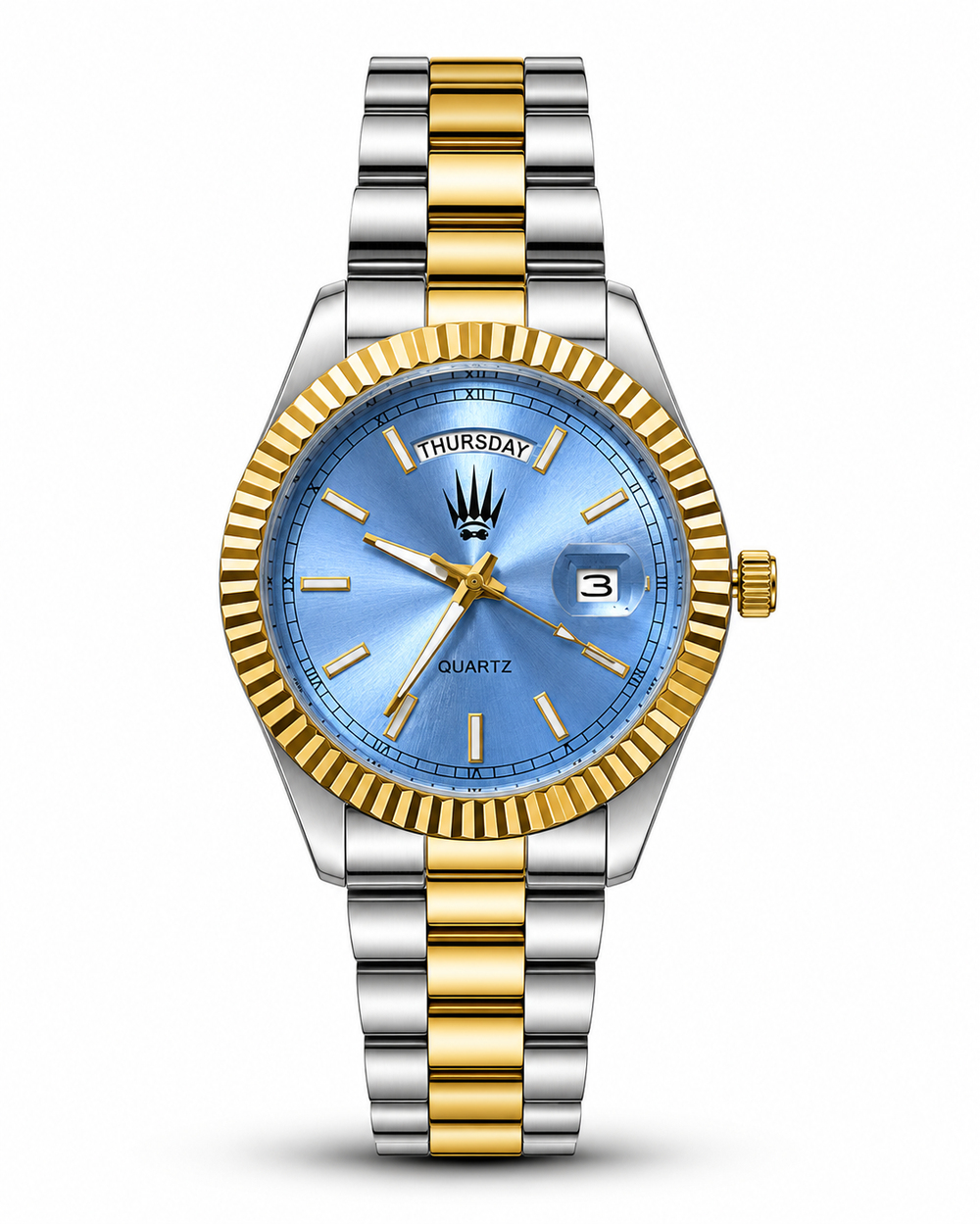 Moment Silver Gold Blue Kol SaatiKol SaatiWATCHOFROYALMomentMoment Silver Gold Blue Kol Saati