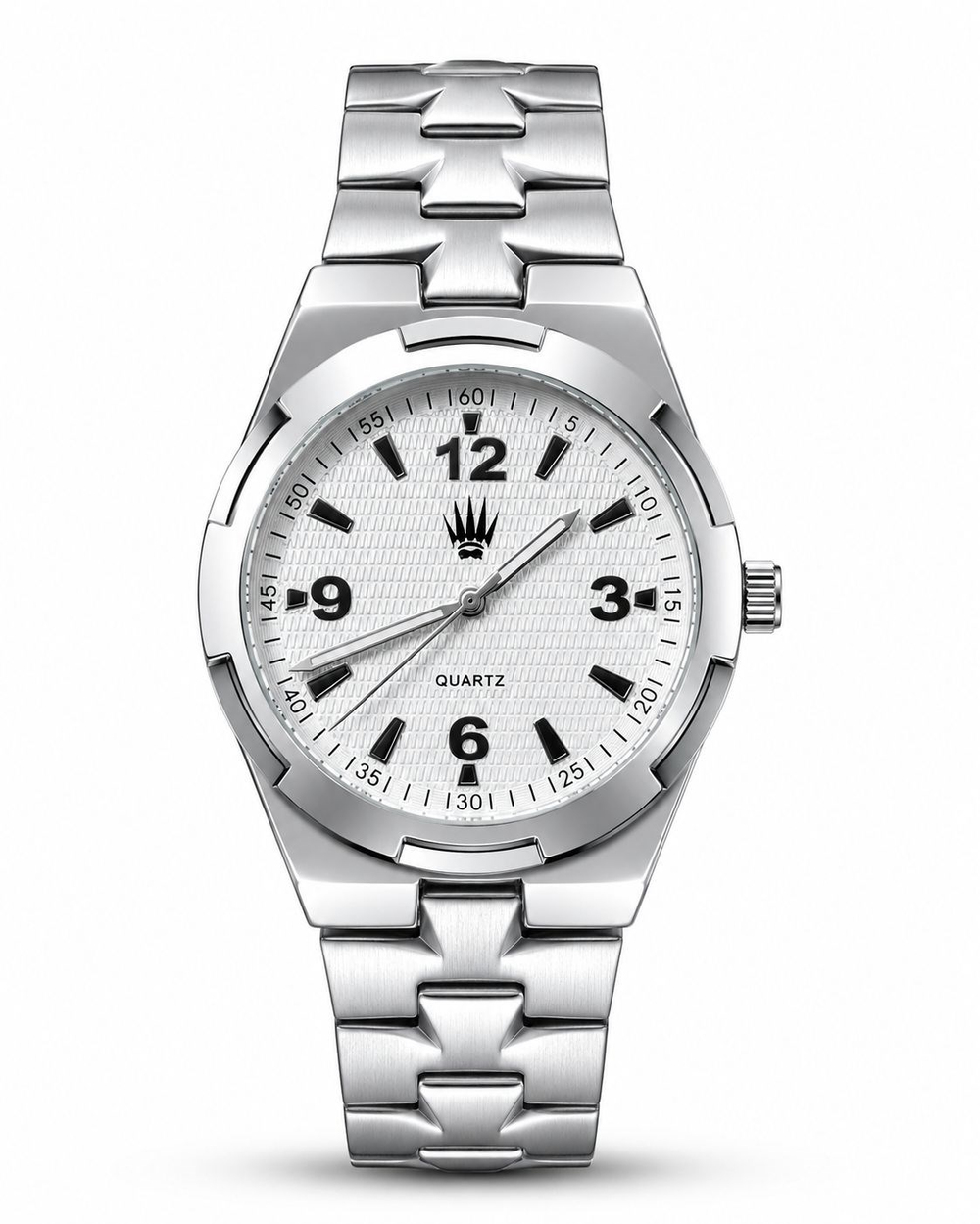Novent Silver White Çelik Kol SaatiKol SaatiWATCHOFROYALNoventNovent Silver White Çelik Kol Saati