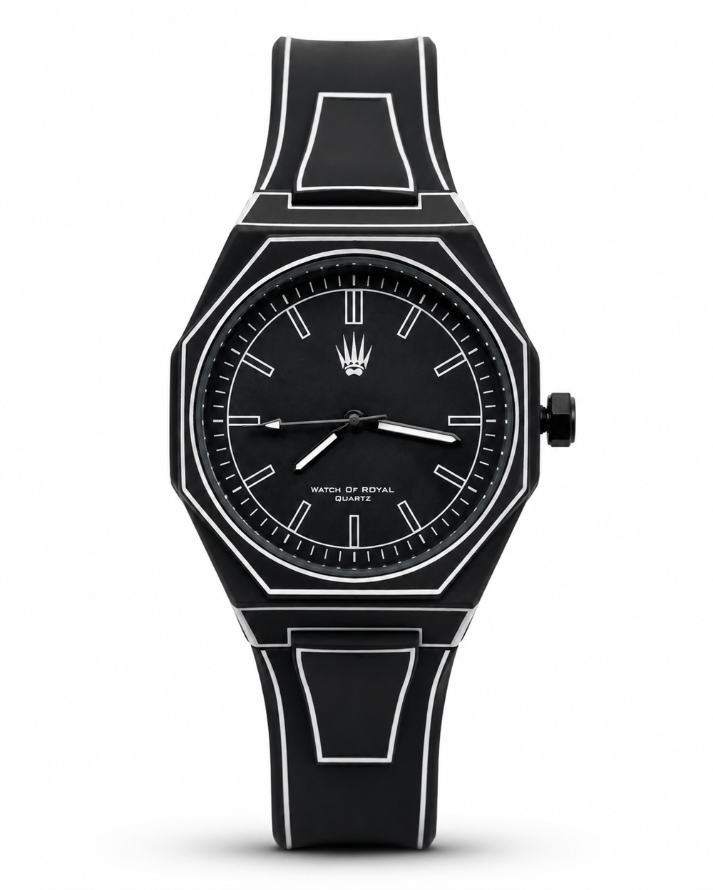 Papertime Polycarbon Black Kol Saati