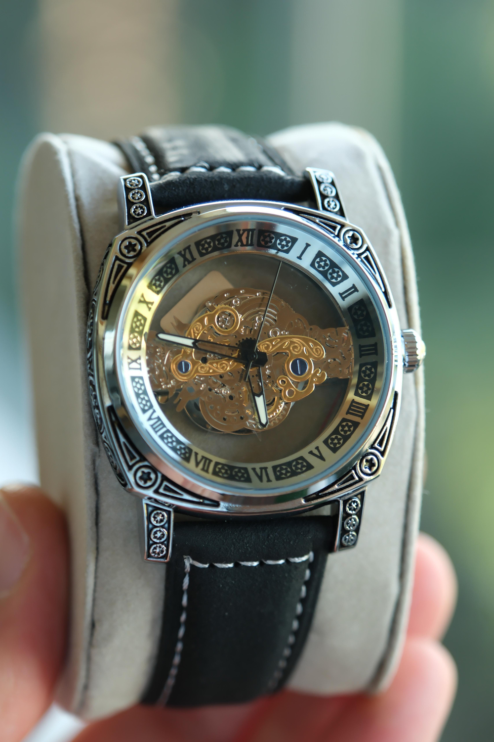 Peerless Leather Silver Kol Saati