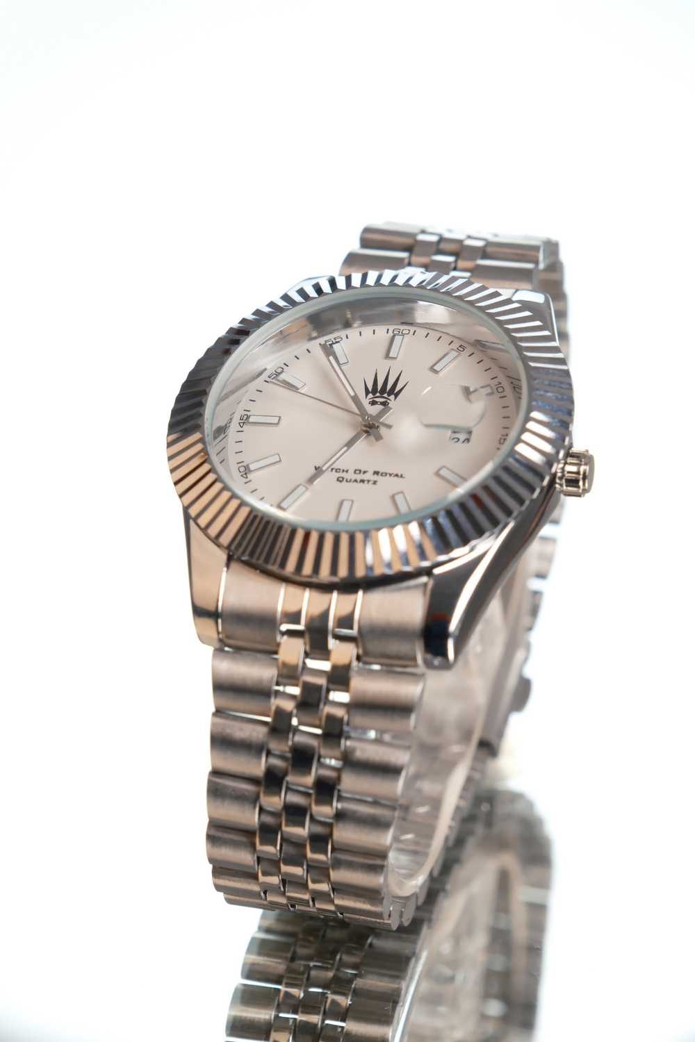 Triton Date Silver White Kol Saati