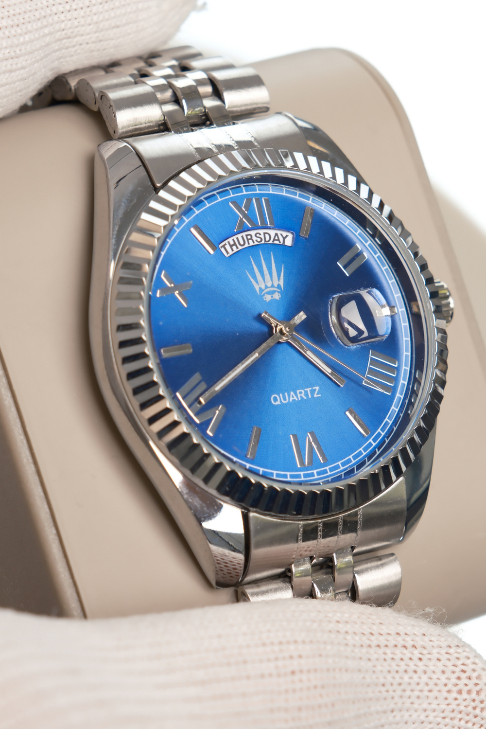 Rynor Silver Blue Kol Saati