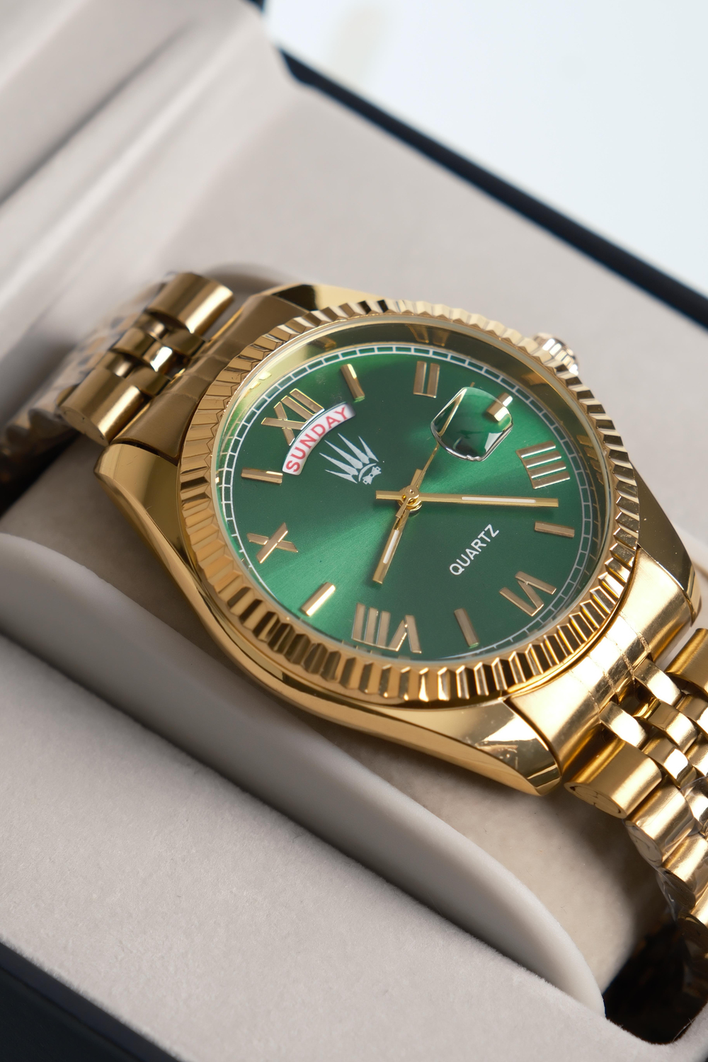 Royal date Gold Green Kol Saati