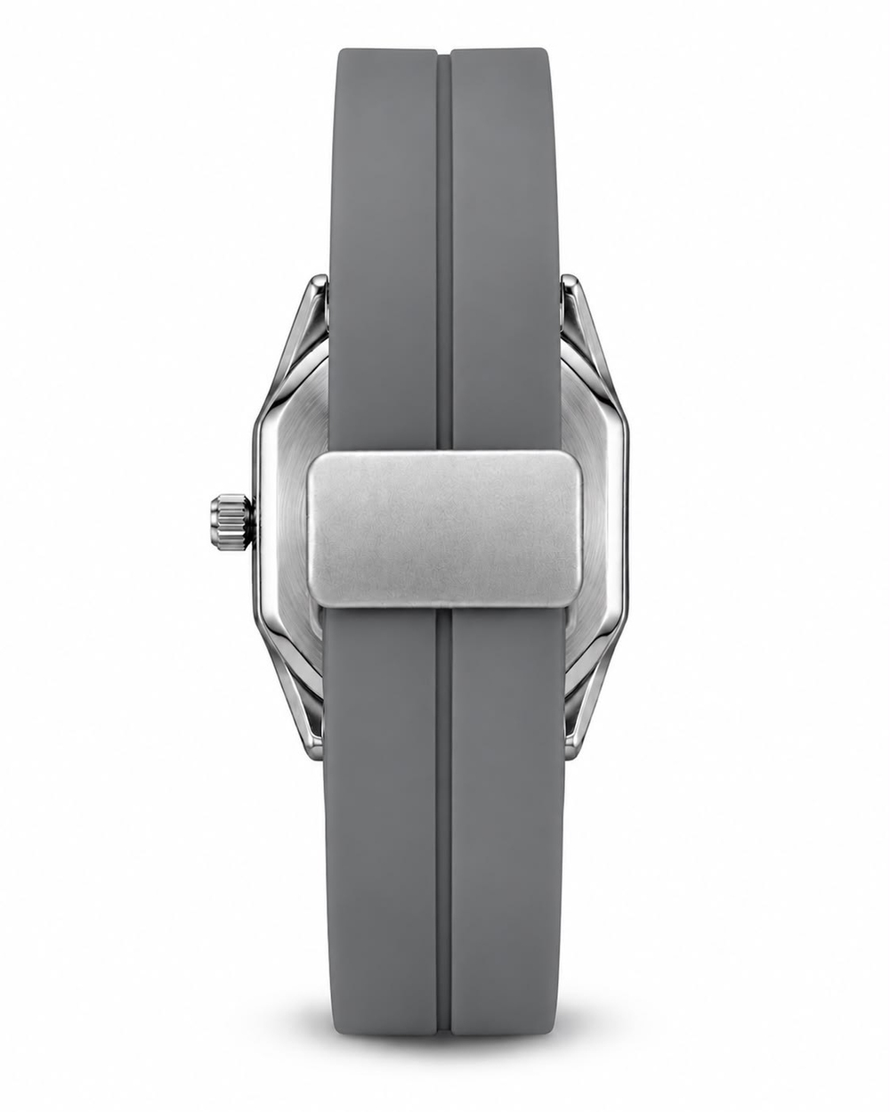 Square Soft Touch Kordon Grey Kol Saati