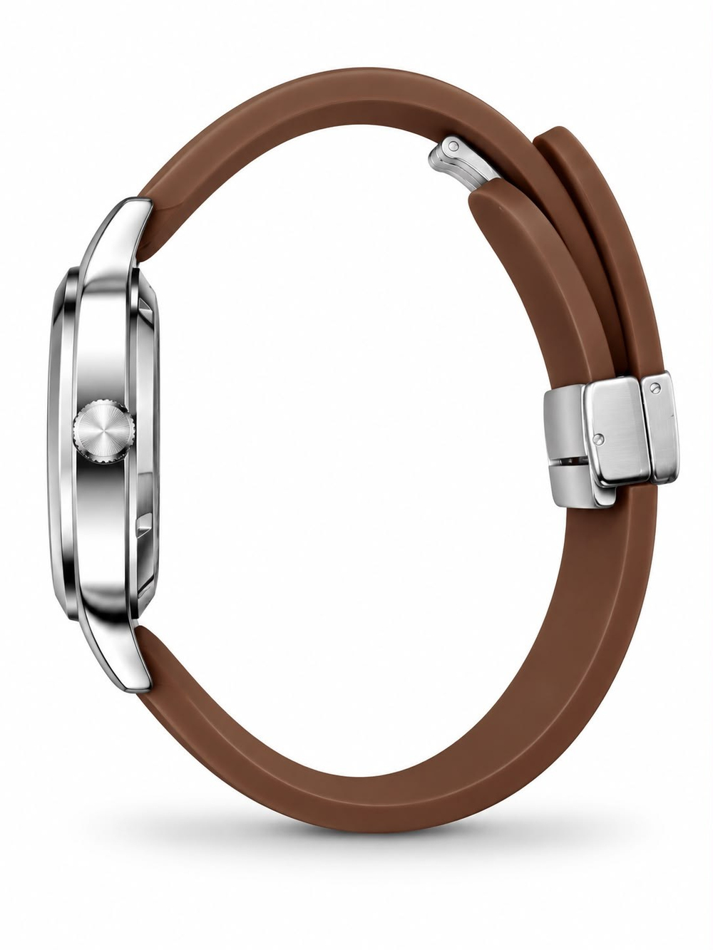 Square Soft Touch Kordon Brown Kol Saati