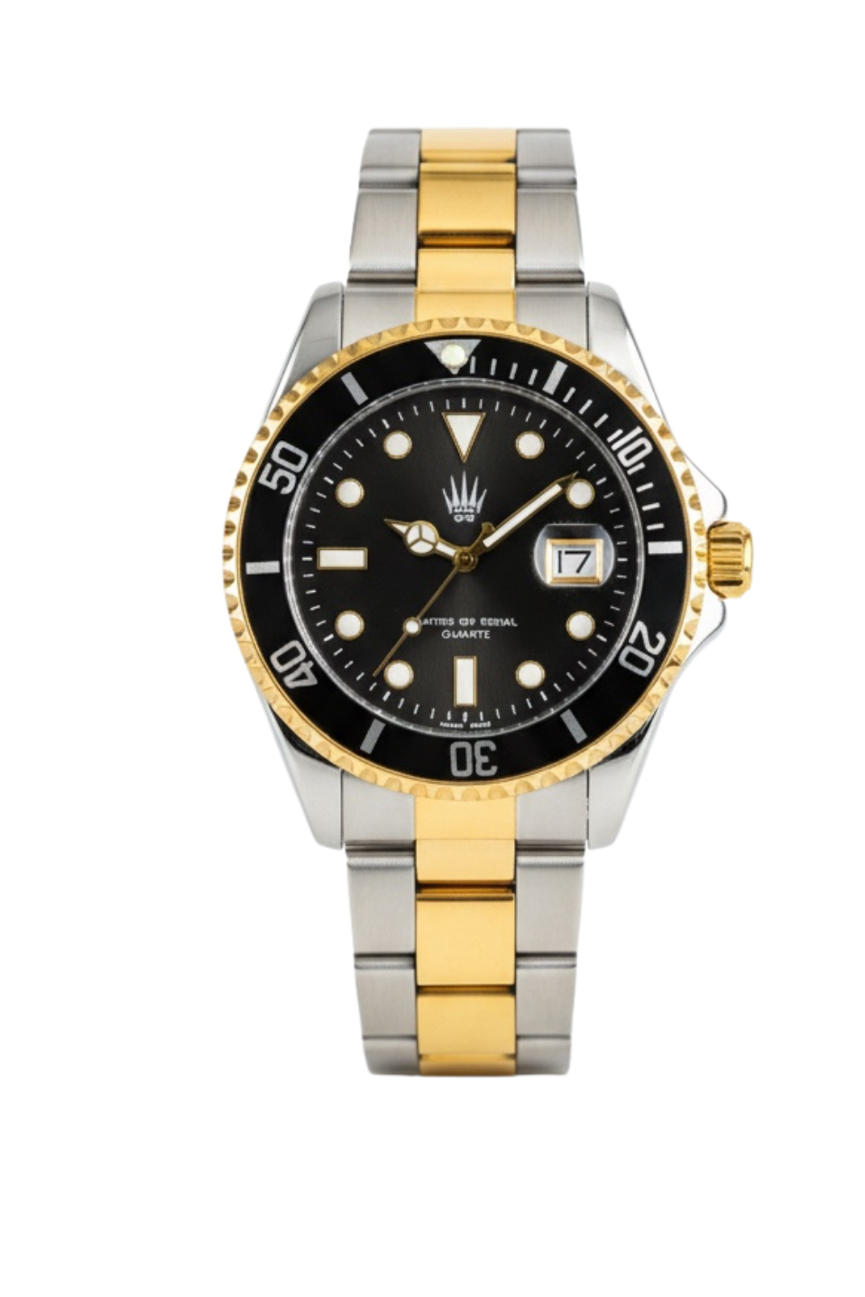 Titan Silver Gold Black Kol Saati