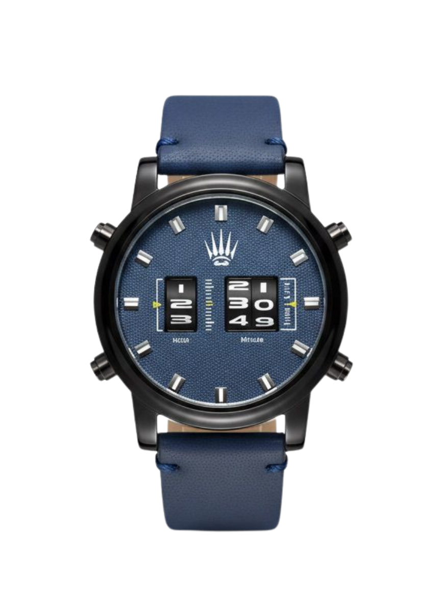 ROLLER DESIGN LEATHER BLUE KOL SAATİ