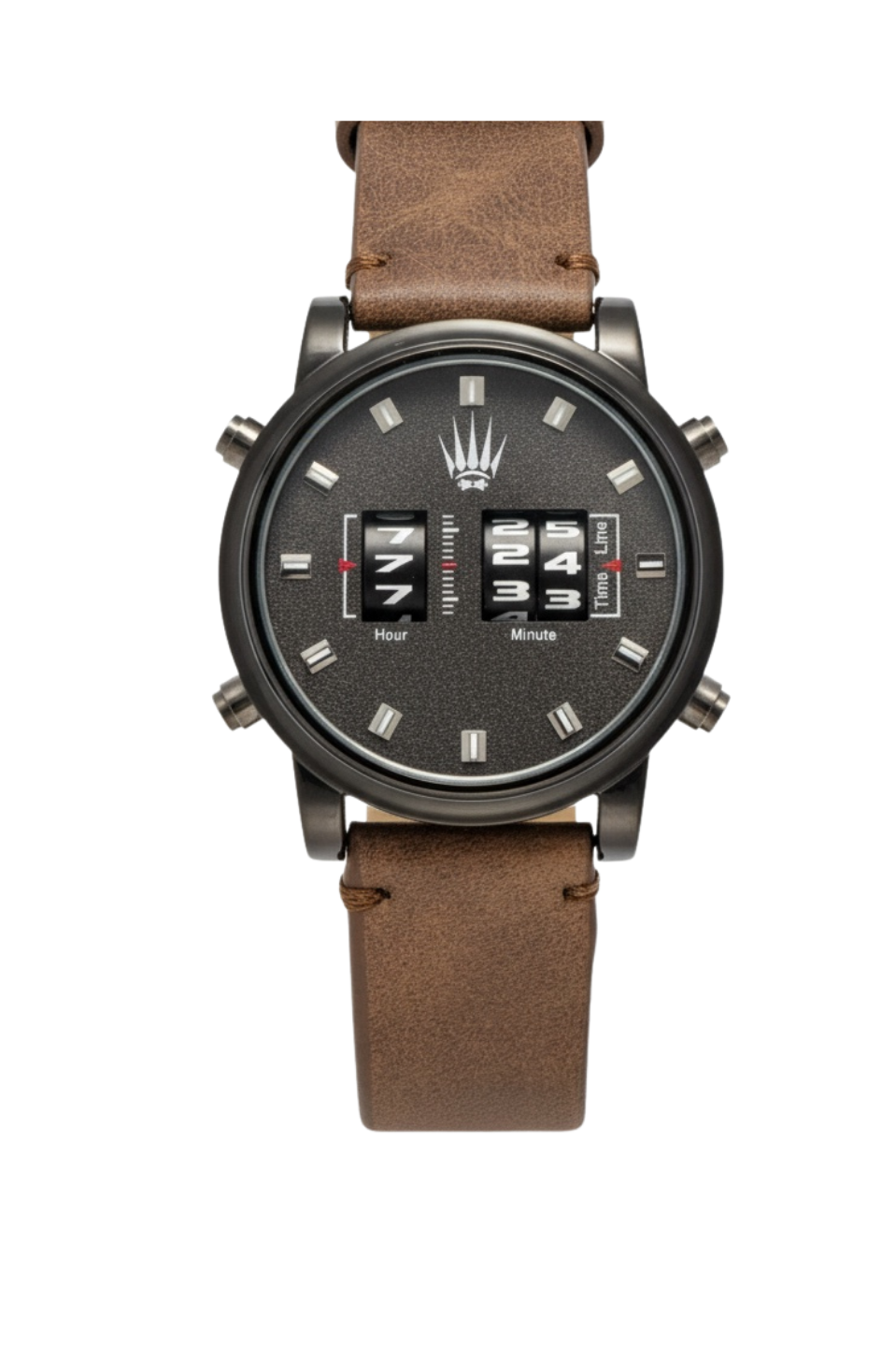 ROLLER DESIGN LEATHER BROWN KOL SAATİ