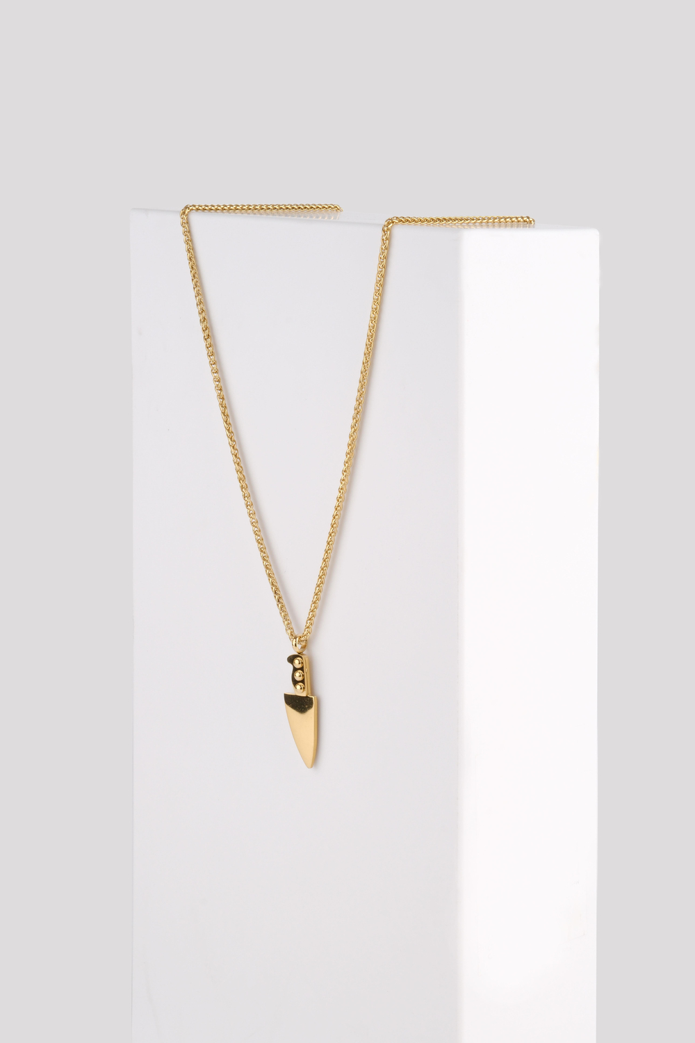 ARMONY GOLD STEEL NECKLACE 